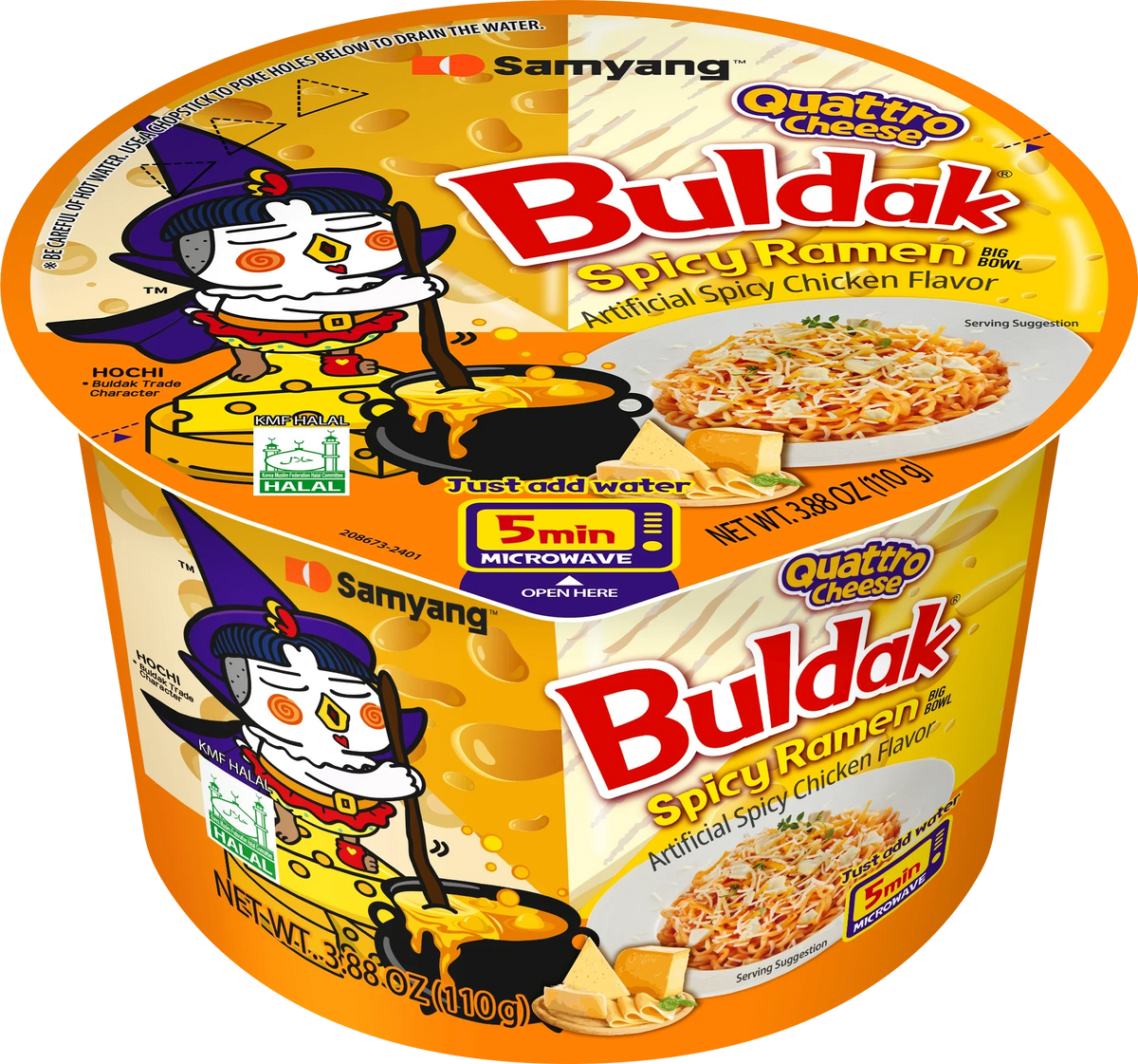 Buldak Quattro Cheese Big Bowl - US 5368
