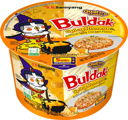 Buldak Quattro Cheese Big Bowl - US 5368