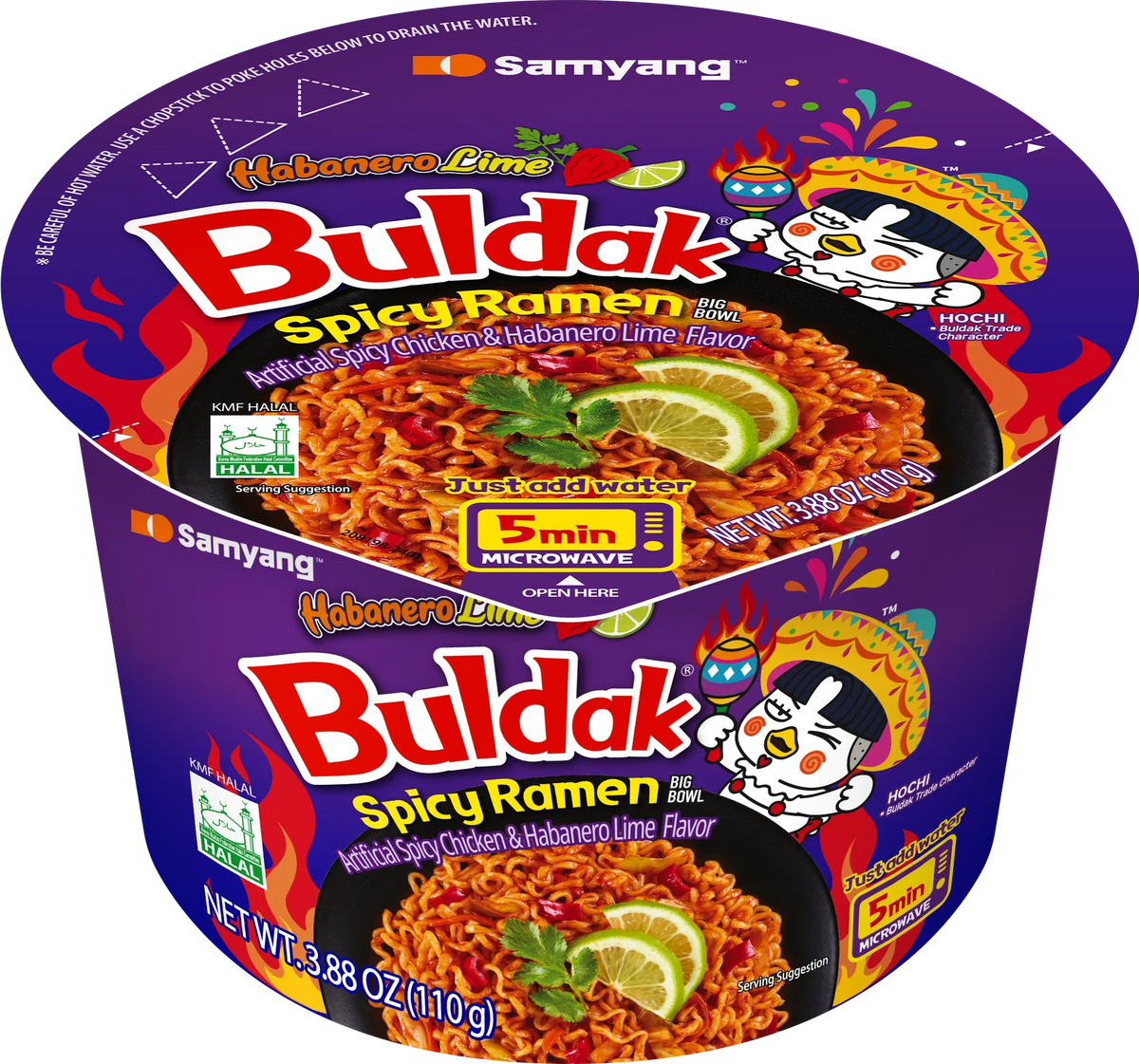 Buldak Habanero Lime Big Bowl - US 3149