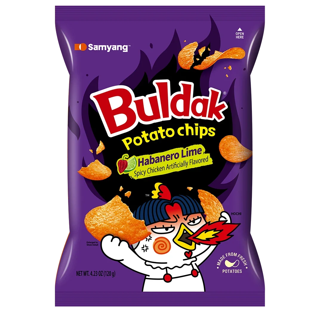 Buldak Potato Chips Habarnero Lime - US 6323
