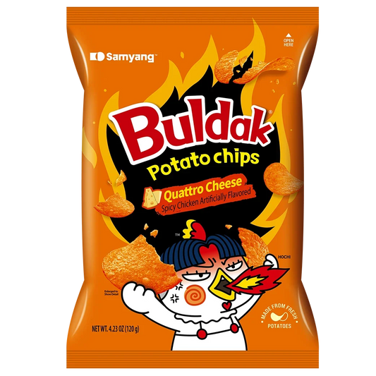 Buldak  Potato Chips Quattro Cheese - US 9884