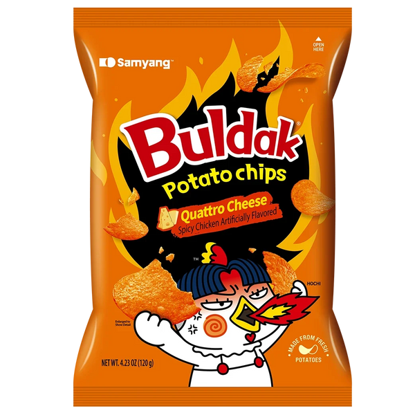 Buldak  Potato Chips Quattro Cheese - US 9884