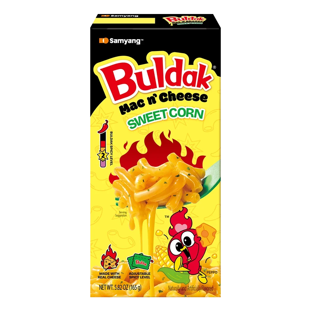 Buldak Mac and Cheese Sweet Corn (Box) - US 7198