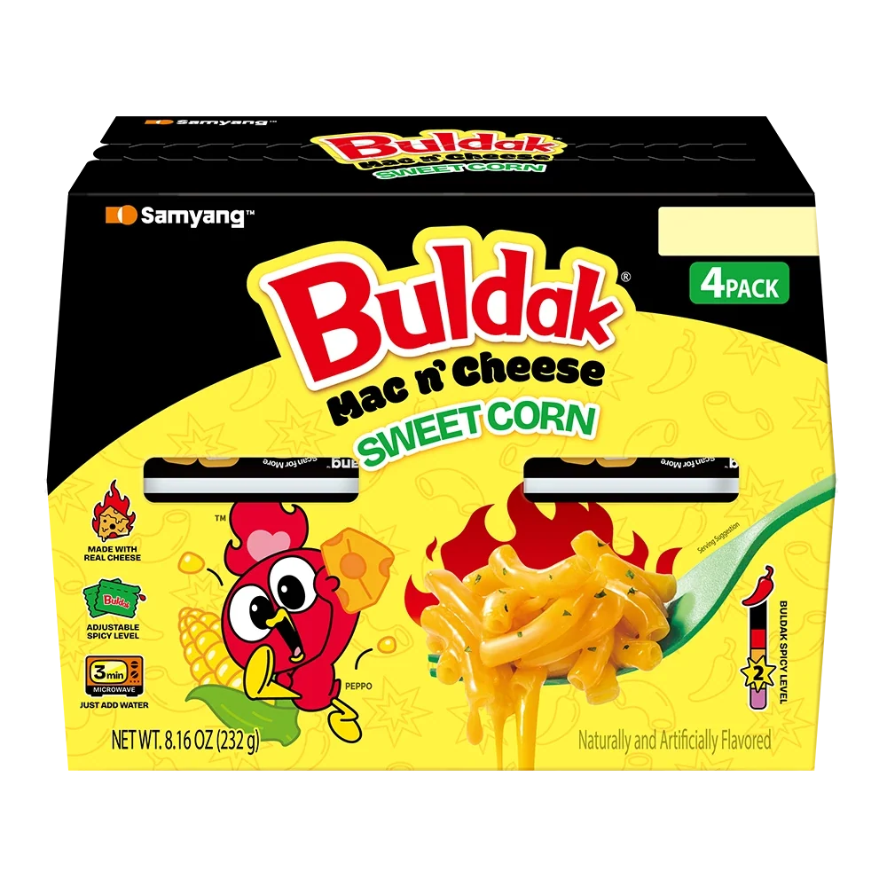 Buldak Mac and Cheese Sweet Corn (4 Cup) - US 2139