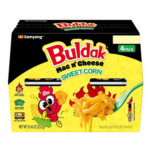 Buldak Mac and Cheese Sweet Corn (4 Cup) - US 2139